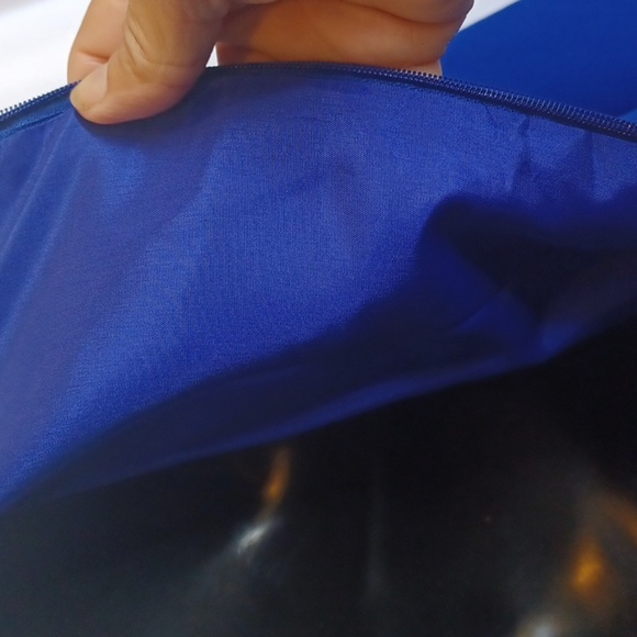 Eliza J beautiful mid-weight blue dress from Nordstrom, 3/4 sleeve, lined - Picture 8 of 8